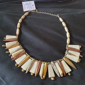 Guncha, Vintage BoHo Beaded Necklace, 19”, Beautiful💙🔥💚🔥💜🔥 ( Hermoso)